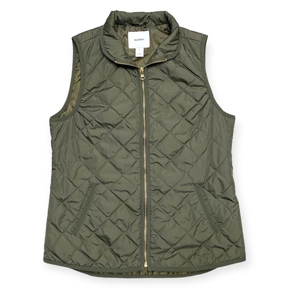 Old Navy Jackets & Blazers - OLD Navy Quilted Vest in Olive - Small